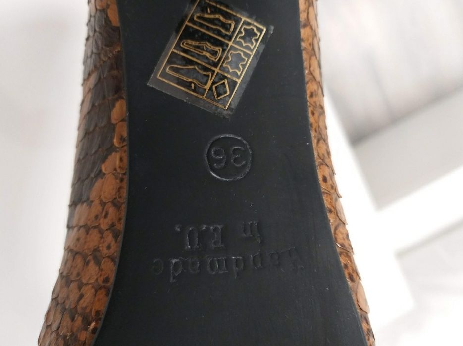 Pantofi cu toc de 8 cm, marimea 36