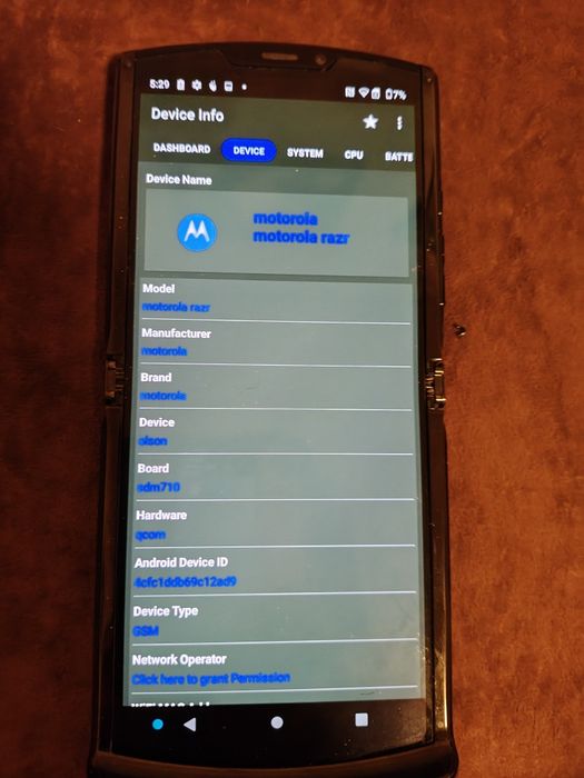 Телефон Motorola razr