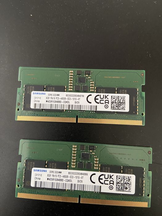 Продам Озу Самсунг ориганал 8 гб, DDR5