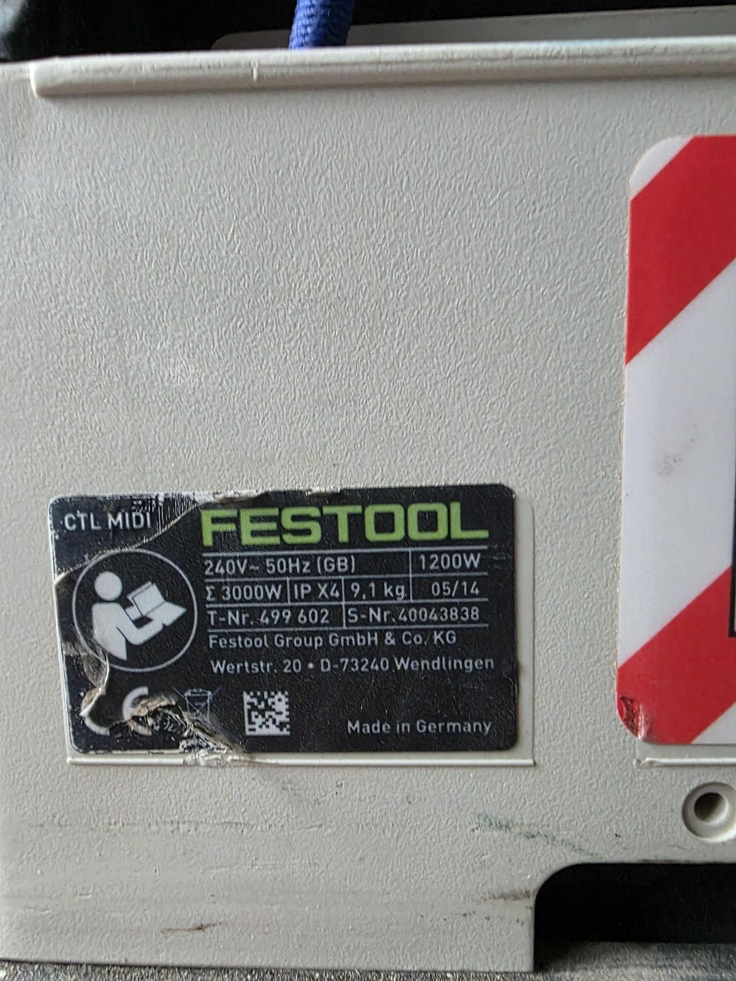 Потъващ циркулярен трион TS 55 FEBQ
 куфар прахосмукачка CTL MIDI и ли