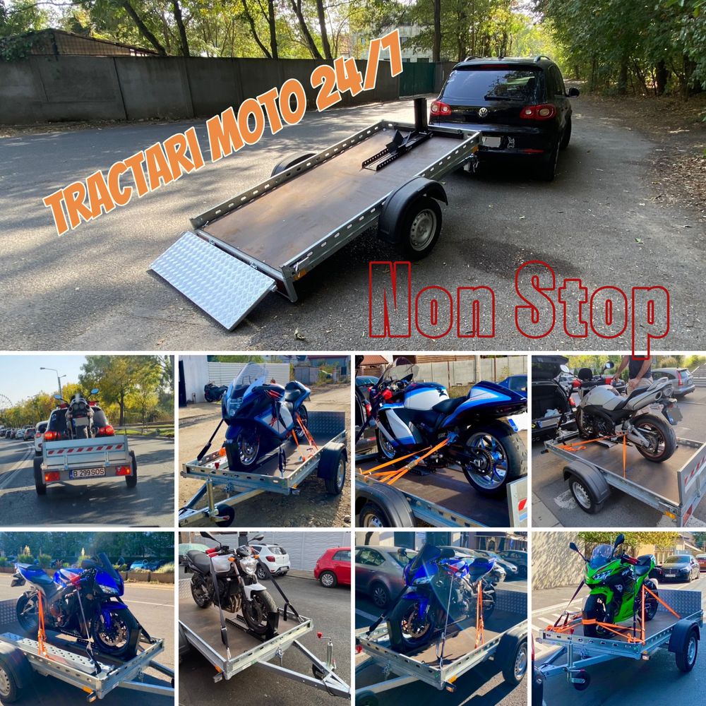 Transport Moto si ATV - Tractari motociclete Bucuresti NonStop
