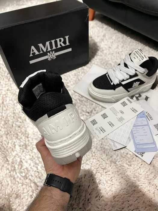 Adidasi Amiri MA-1 Nergu Alb / Full Box