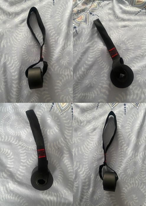 Ancoră ușă pentru benzi elastice, negru