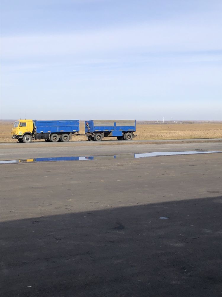 Продам камаз с прицепом