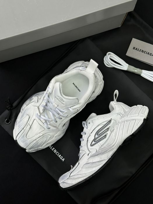 Adidasi Balenciaga Monday albi unisex, 35-45, tip Premium