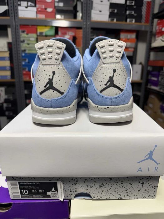 % 5LEI LIVRARE % Nike Air Jordan 4 University Blue Editie Limitata