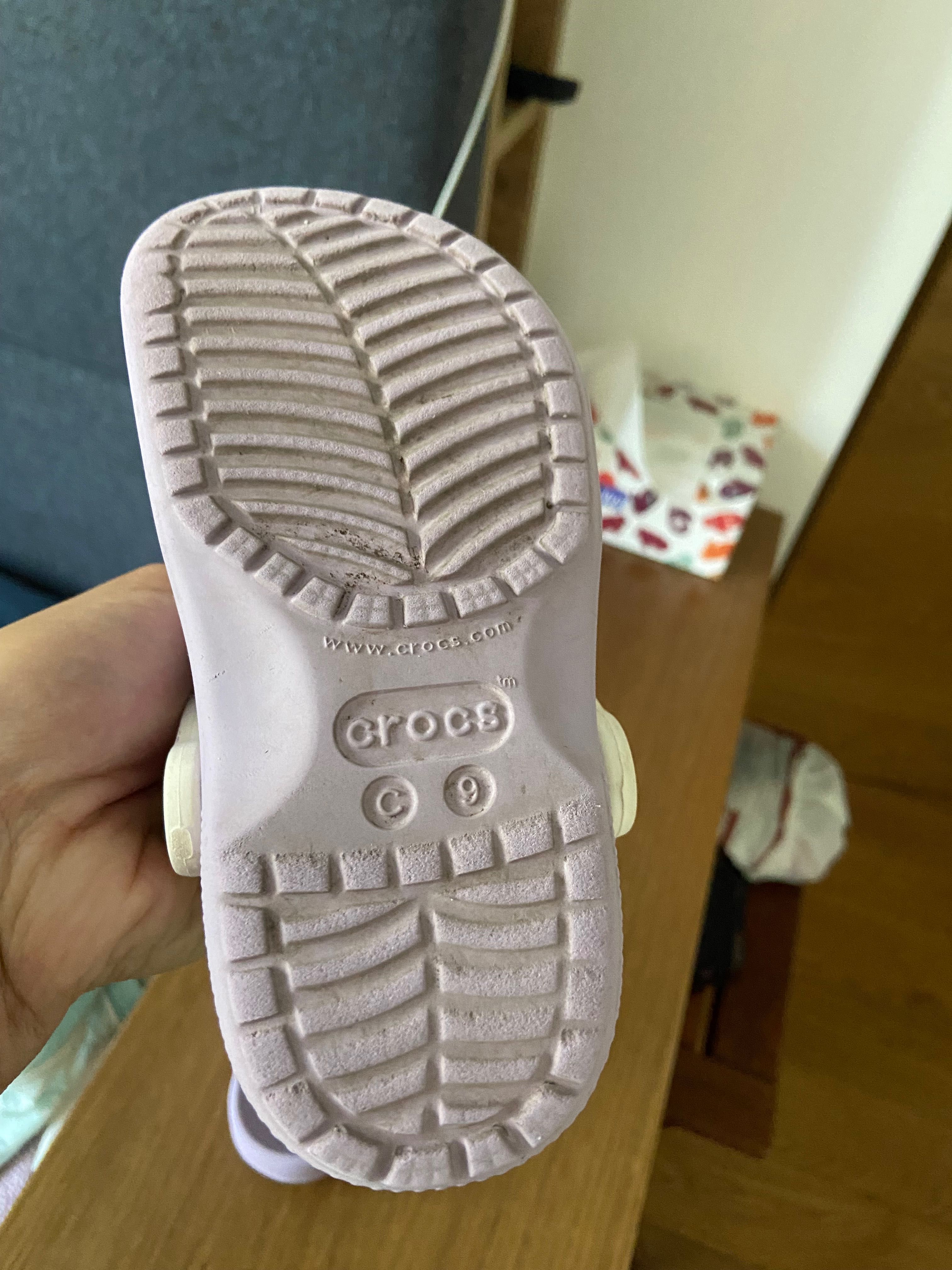Детски crocs сандали и аква обувки от декатлон 25-26 и 26-27