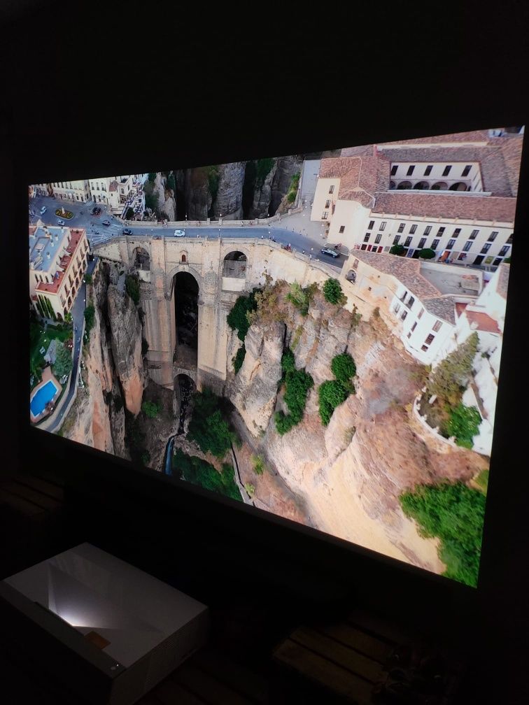 Vopsea ecran proiectie compatibilă 4K UST-ALR (videoproiectie ambient