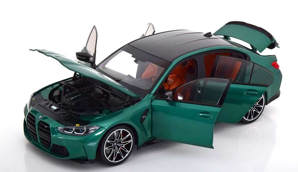 Коллекционная модель BMW M3 G80 Competition в масштабе 1:18