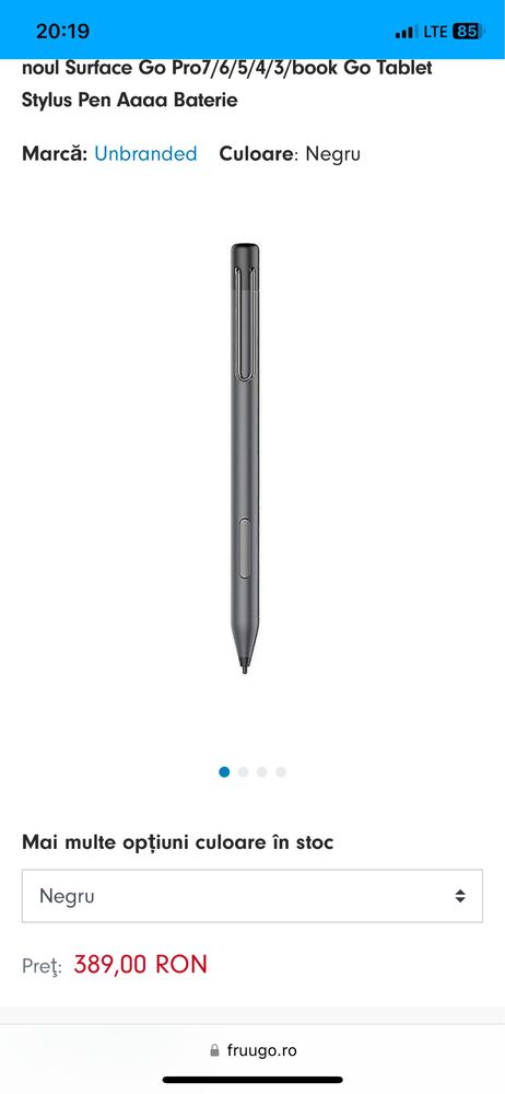 Stilou Stylus pentru Microsoft Surface