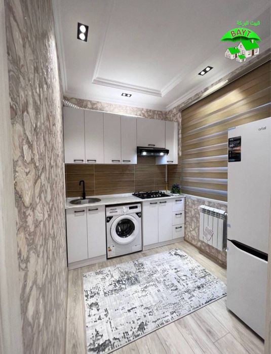 х Чиланзар  7 кв 3/3/4 Орт.Мечеть Хай Тек,Евро Ремонт,Меб+Тех