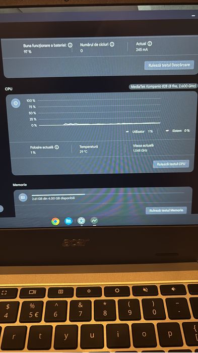 Laptop Acer perfect functional