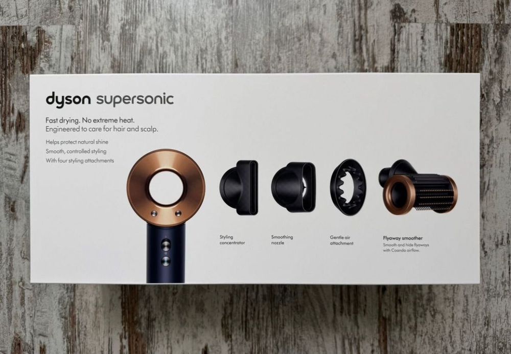 Продам Новый Dyson в цвете Фуксия Фен Мультистайлер + магнит.насадки