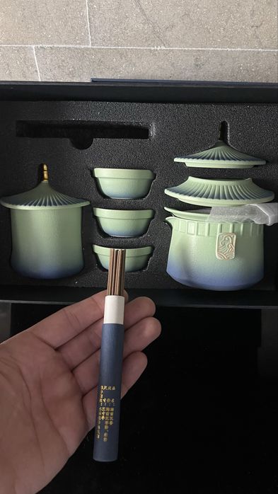 Set Ceainic Ceramica