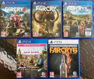 PS4 Far Cry 4 5 Primal New down Collection PlayStation