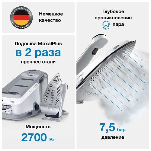 Парогенератор BRAUN IS7262GY