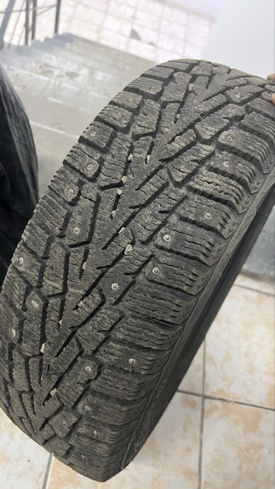 Резина зимняя шипованная cordiant snow cross 195/55/16