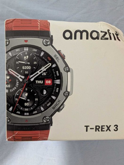 Smartwatch AMAZFIT T-Rex 3, Wi-Fi, GPS, Android/iOS, Silicon, Lava