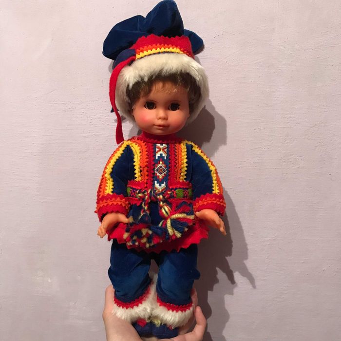 Редкая кукла старинная