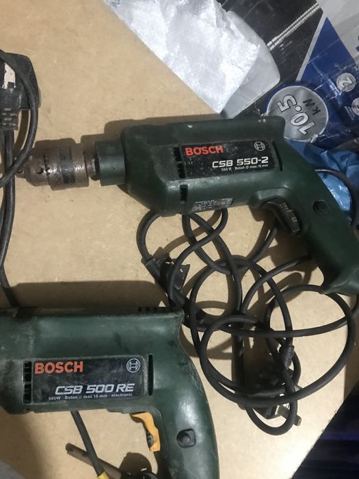Bormasina cu Percutie Bosch CSB 500RE Si CSB 550-2 de 550w si 500w