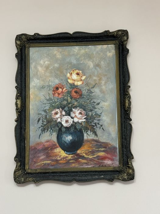 Tablou vaza cu flori 60*80