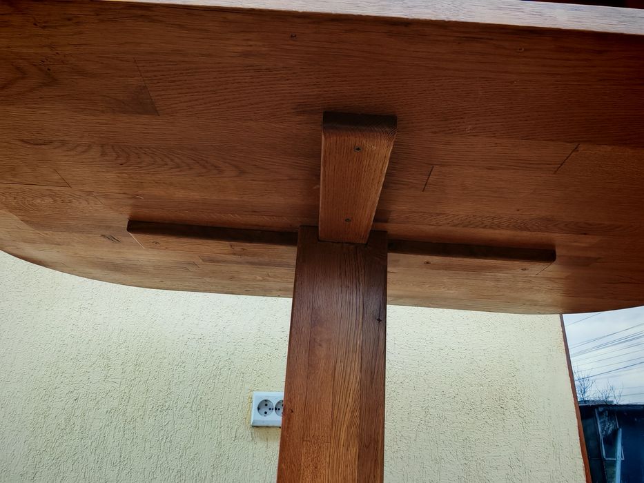 Masa lemn masi, piese mobilier, coltar, canapea, noptiera