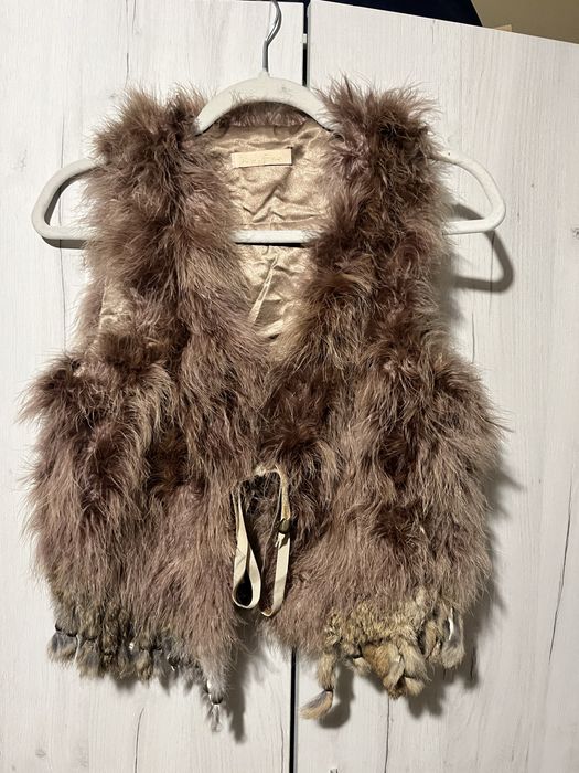 Елек с естествени пера