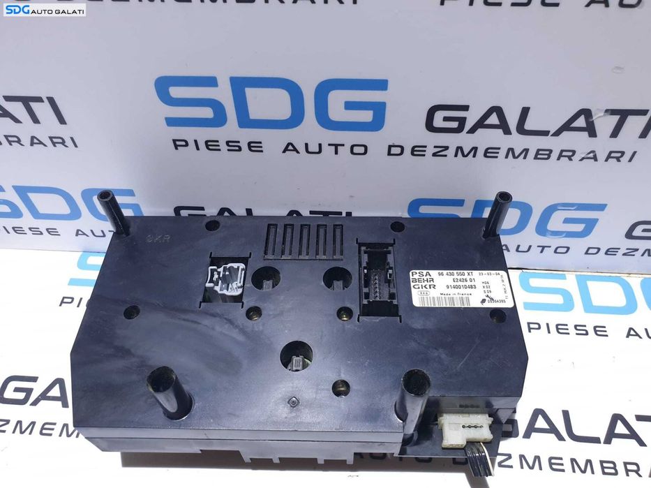 Panou Comanda AC Aer Conditionat Clima Peugeot 206 1997 - 2012 Cod 96430550XT