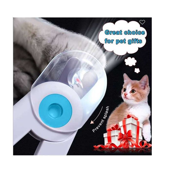 Нокторезачка за домашни любимци Mercado Trade, LED предпазна светлина