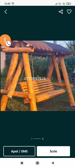 Ĺeagan grădină lemn