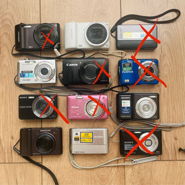 Цифровик мыльница винтажная камера