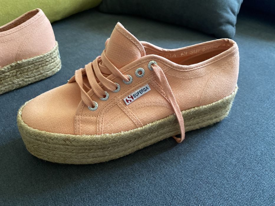 espadrile dama noi culoare somon, foarte comode