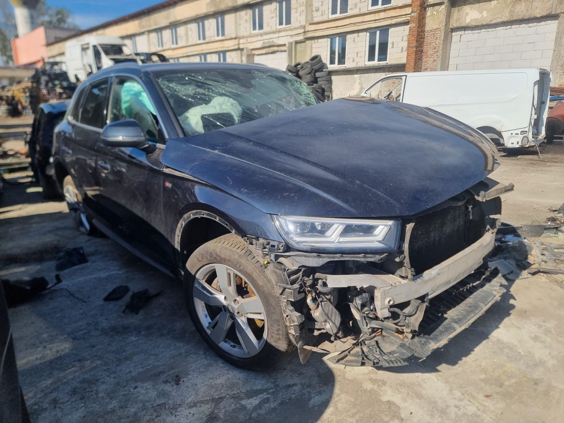 Scut termic evacuare dreapta fata 80A399299 Audi Q5 2 (FYB) [2016 - 2
