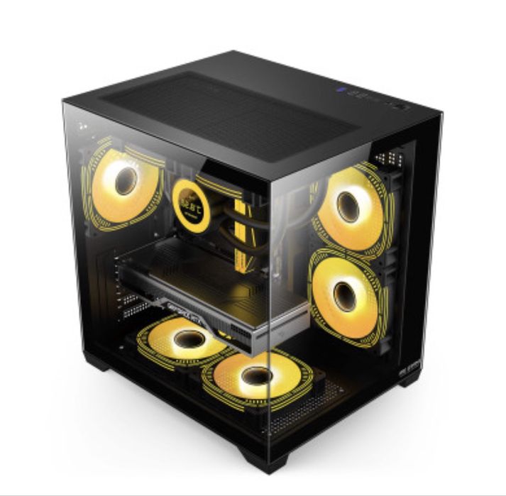 Carcasa Pro Gaming Ambra Black NOUA!