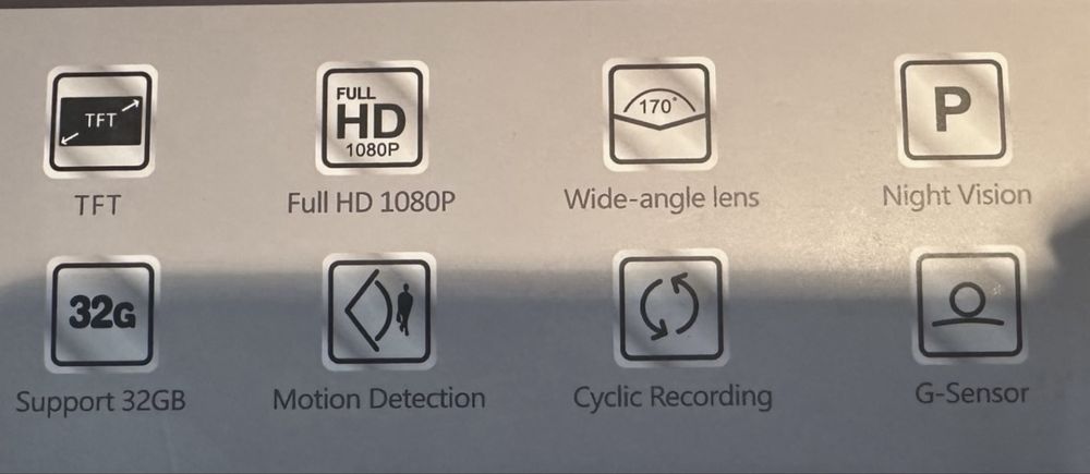 Camera auto HD 1080p