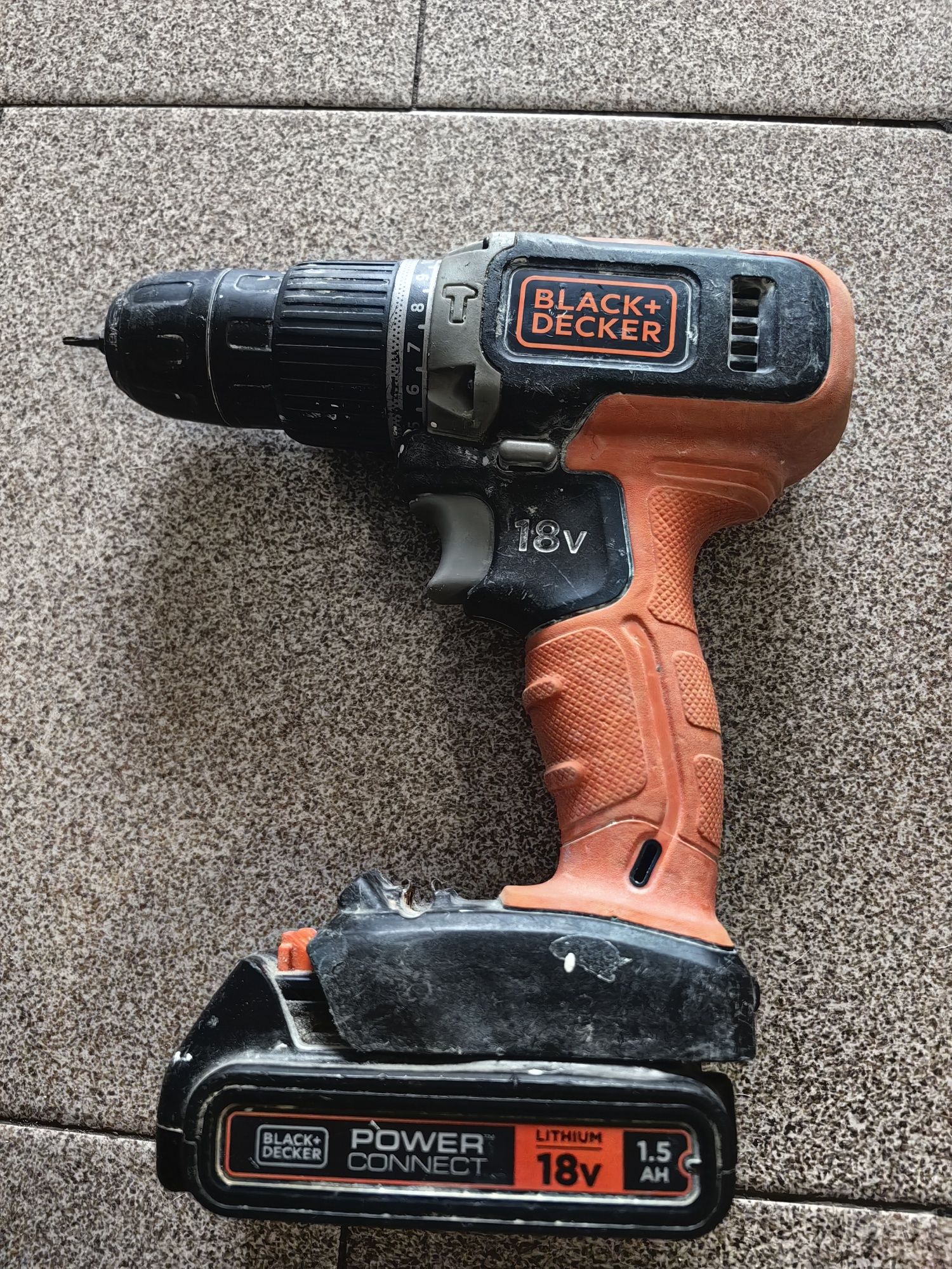 Винтоверт Black decker  с 1.5 А батерия