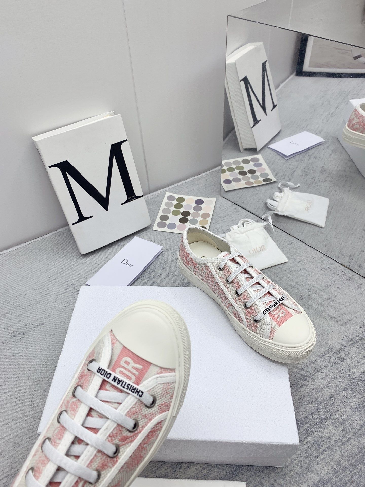 Adidasi tenisi Christian Dior, tip Premium