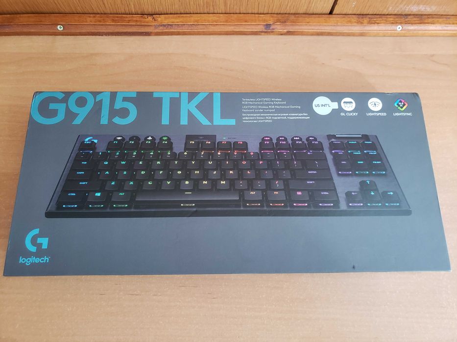 Безжична механична клавиатура Logitech G915 TKL (US layout)