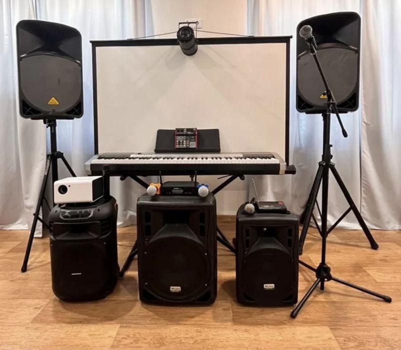 Сдам в аренду музыкальное оборудование колонки микрофоны