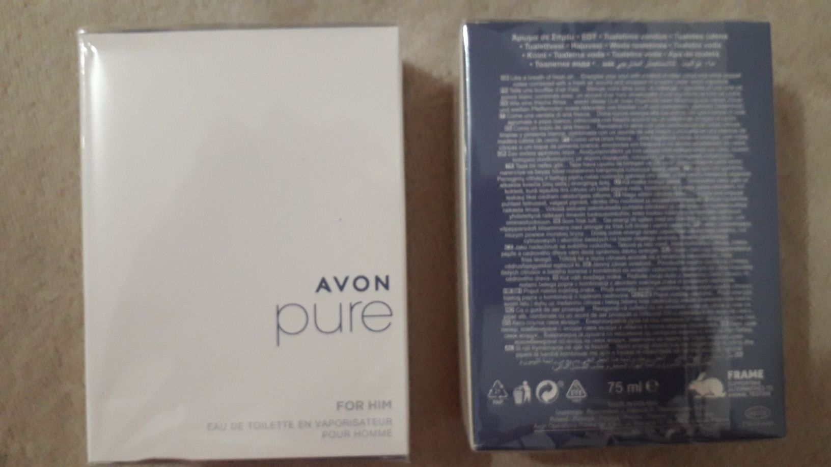 Parfum bărbătesc pure avon 75ml