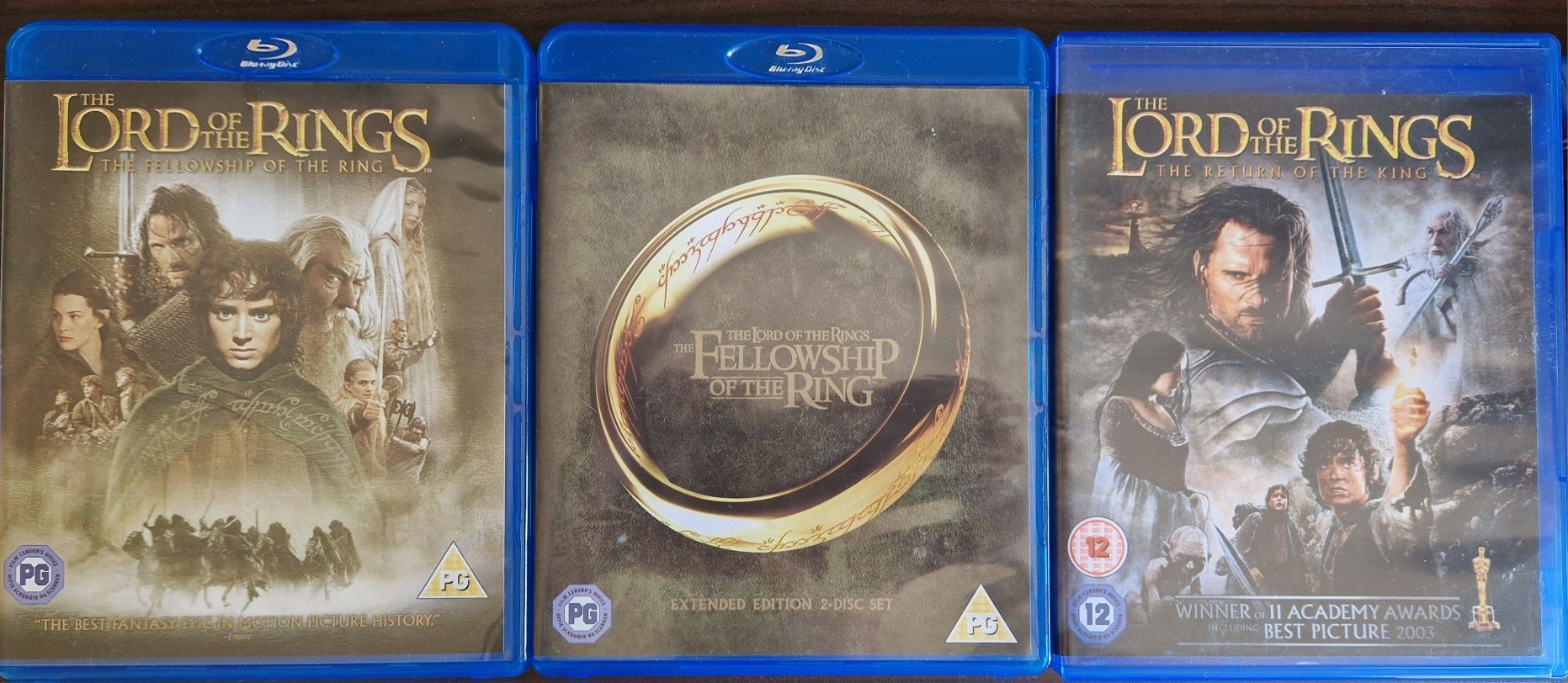 Blu-Ray филми Междузвездни войни, Хищникът, Властелинът на пръстените.