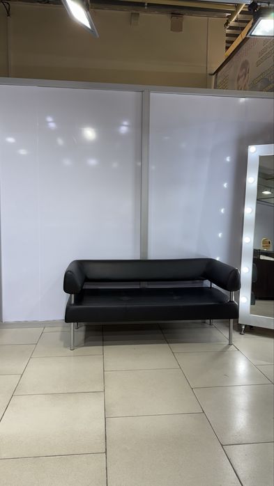 Диван офисный экокожа