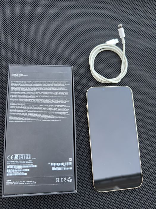 Iphone 13 pro max gold 256