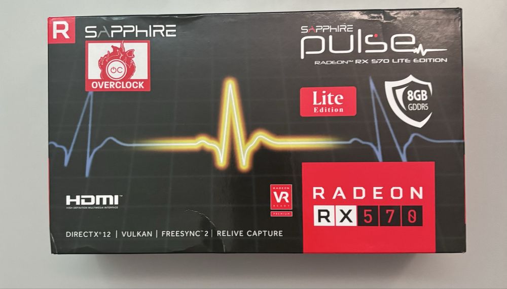 Placa video Sapphire Radeon RX570