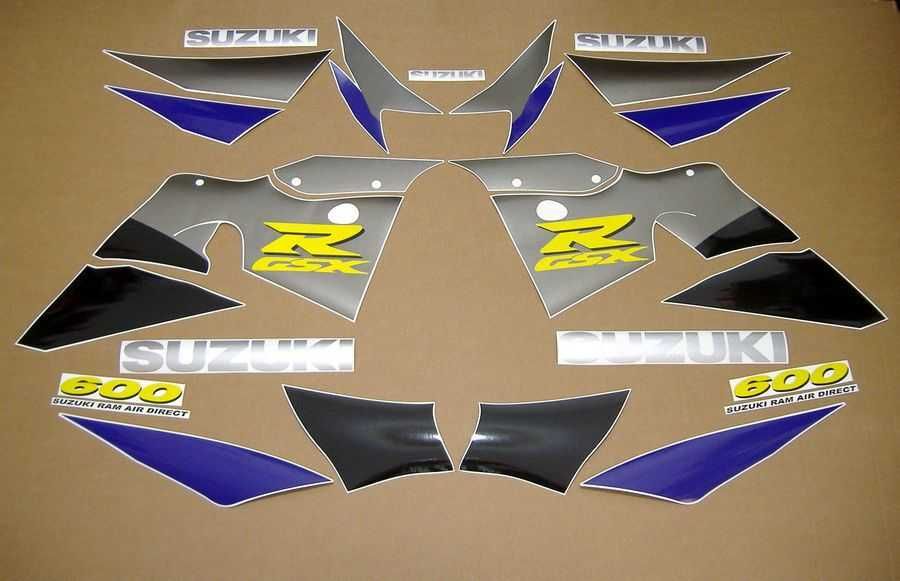 Стикери Сузуки GSXR 600 Srad 1996г.-1999г. Suzuki лепенки срад 1997