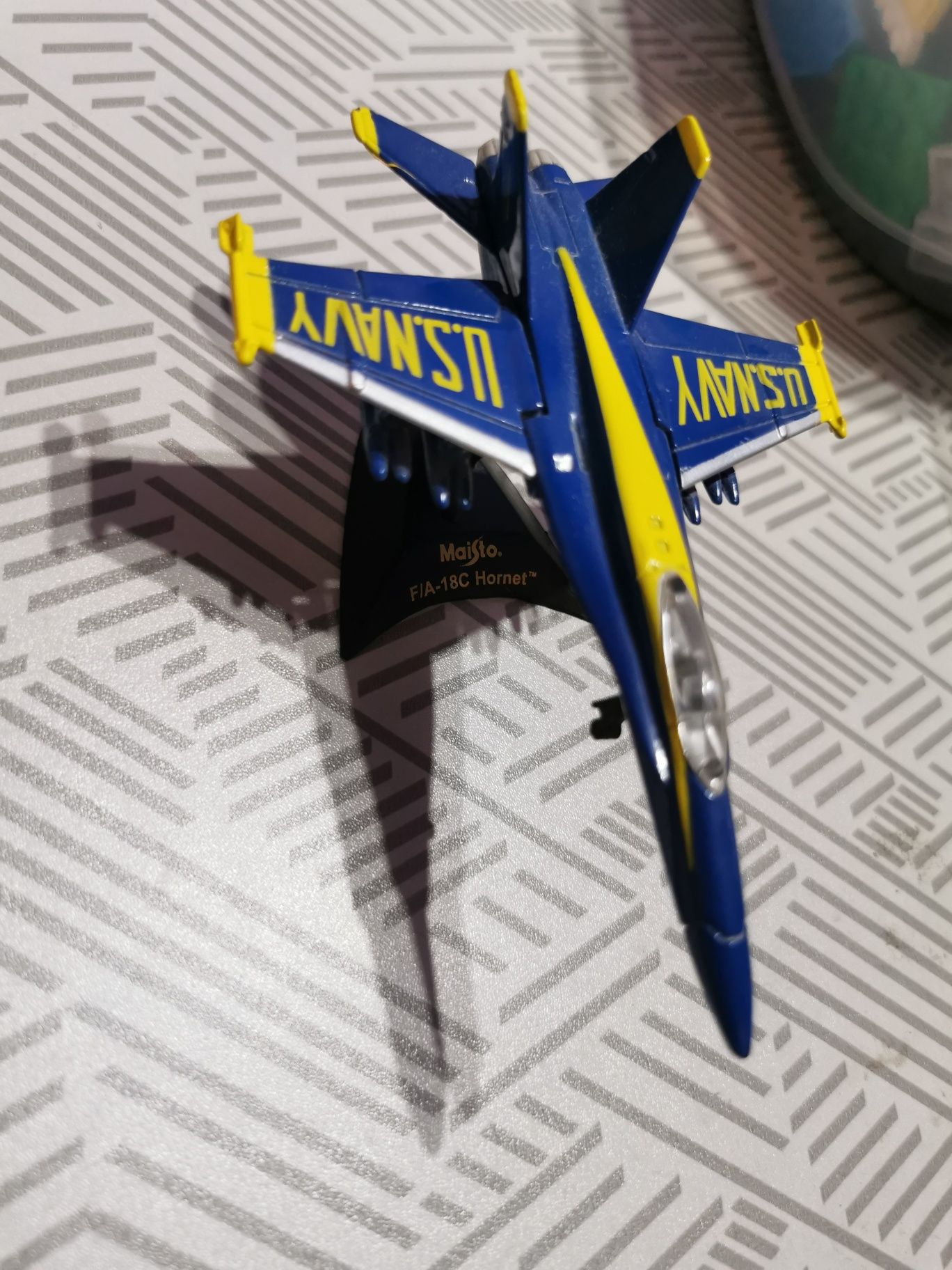 Macheta metalica avion - F-18C Hornet Blue Angels