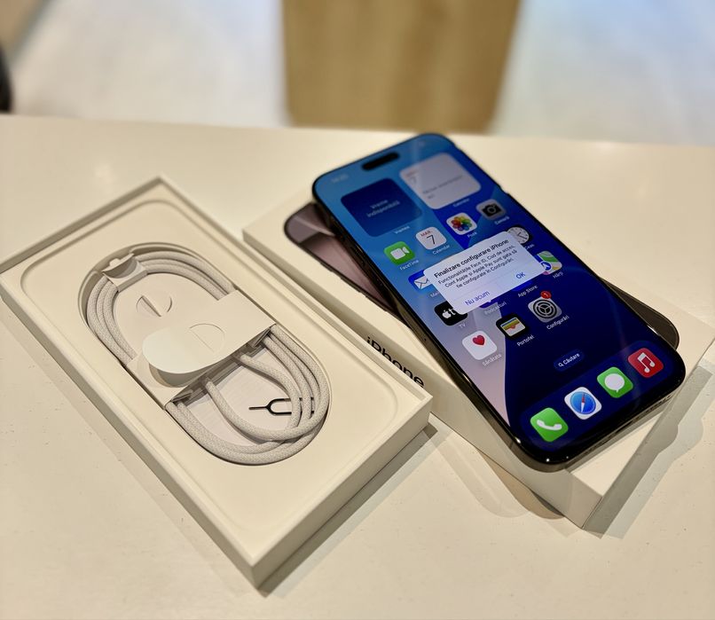 **ATS GSM**ID09631 iPhone 16 Pro Max 256GB/Baterie100%/Garantie