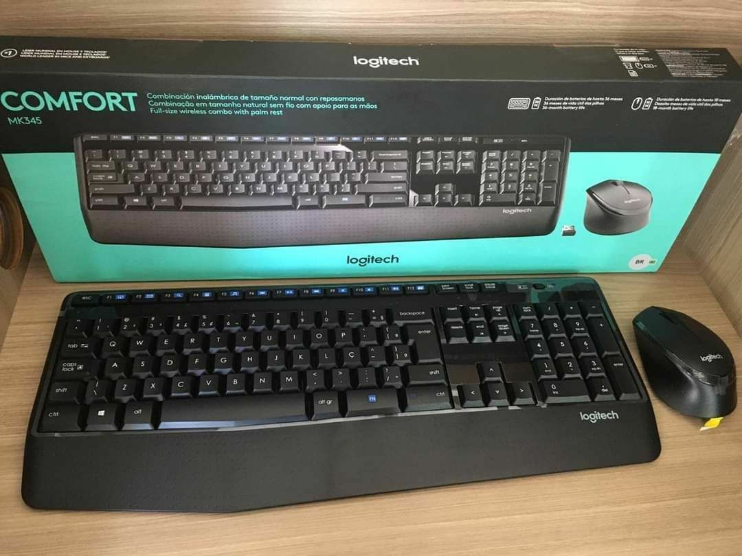 Русская Заводская Раскладка!Logitech MK345 Клавиатура и мышка/мышь