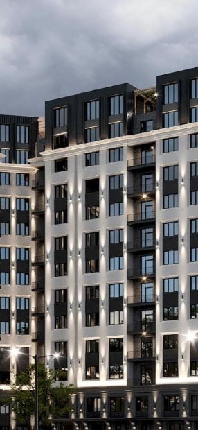 Novostroyka 8 etajni 8 etaj 175 kv metr