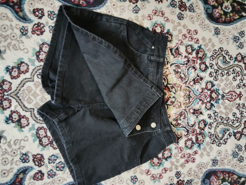 ZARA юбка джинсовая с шортами